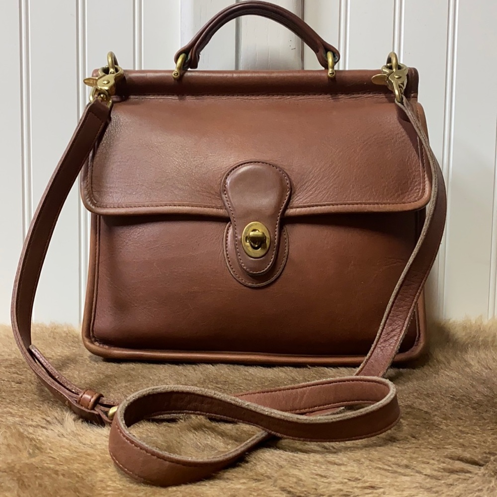 Coach Vintage Willis Top Handle Satchel Bag